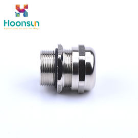 Ghiandola di cavo d'ottone nichelata del metallo di contabilità elettromagnetica 18MM 25mm per protezione del cavo